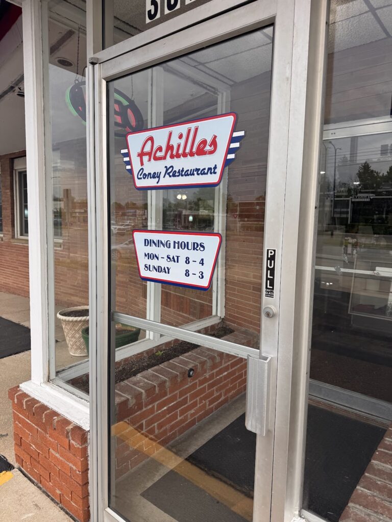 Achilles Restaurant, Ann Arbor