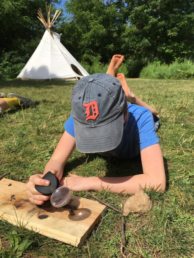 Blue Turtle Nature Awareness and Wilderness Skills Camp, Ann Arbor