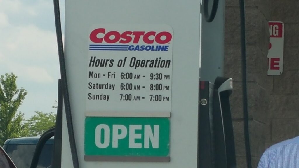 Costco Gas Station, Ann Arbor